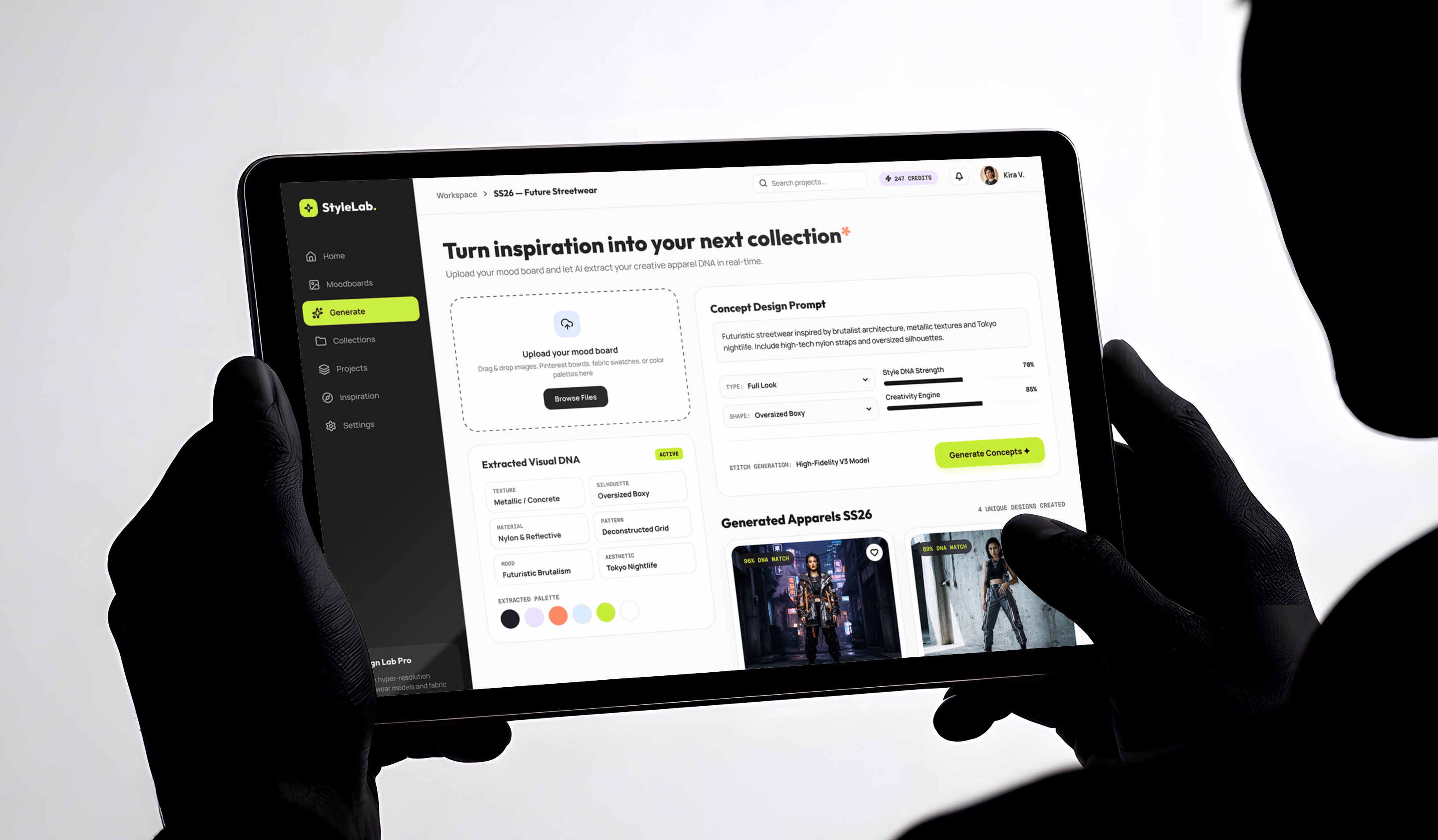 AI Apparel Design Generator case study