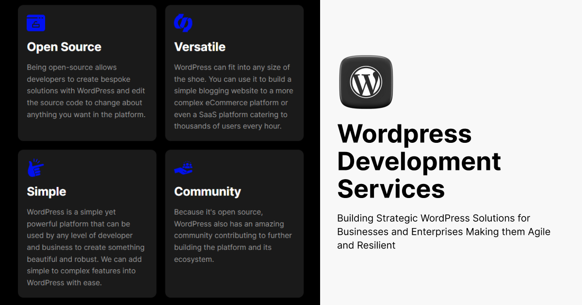 WordPress Development Company | WordPress Website Development Services