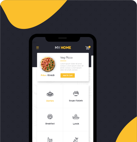Edge Smart(Zomato Clone) app Built by WebClues Infotech