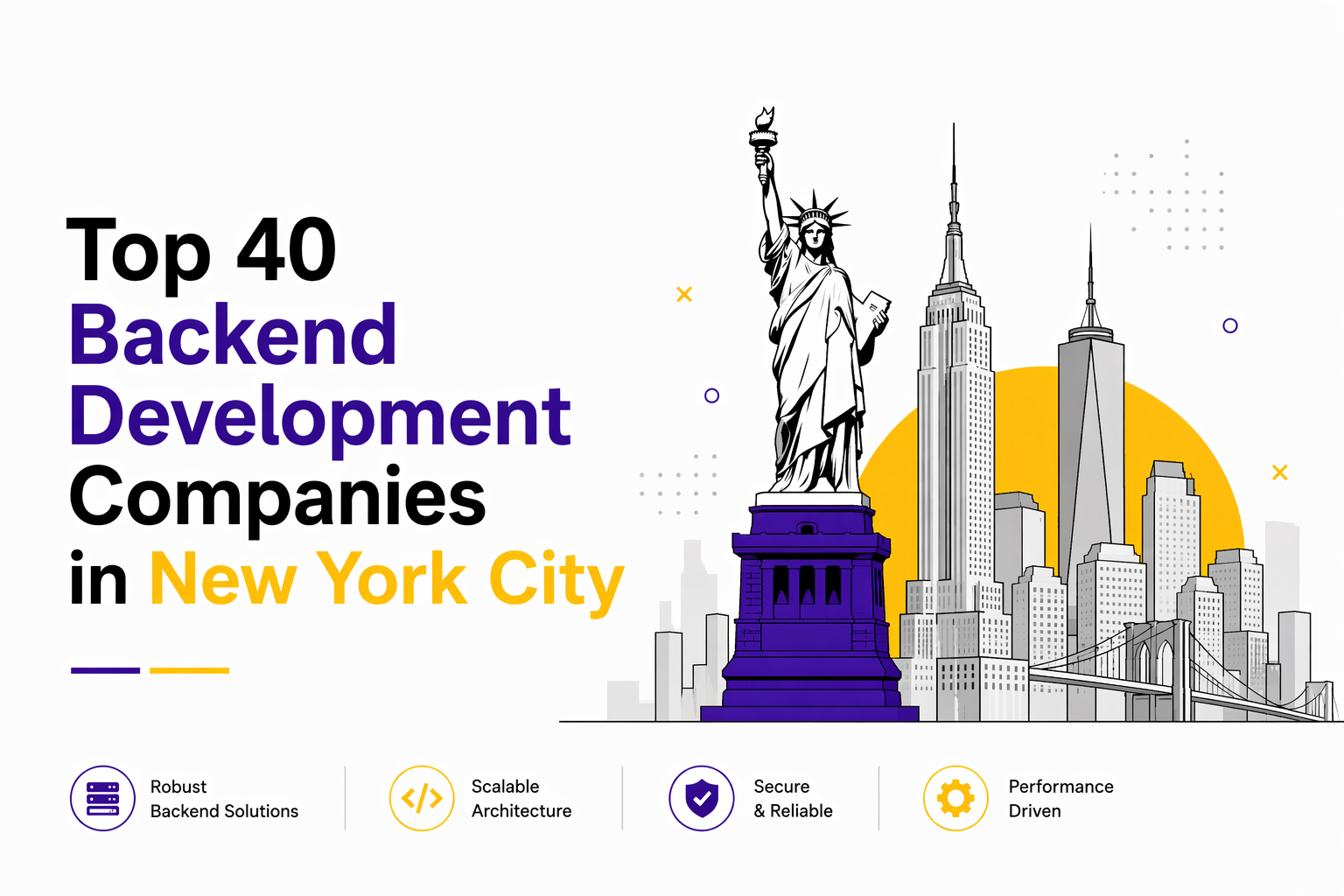 Top 40 Backend Development Companies in New York City