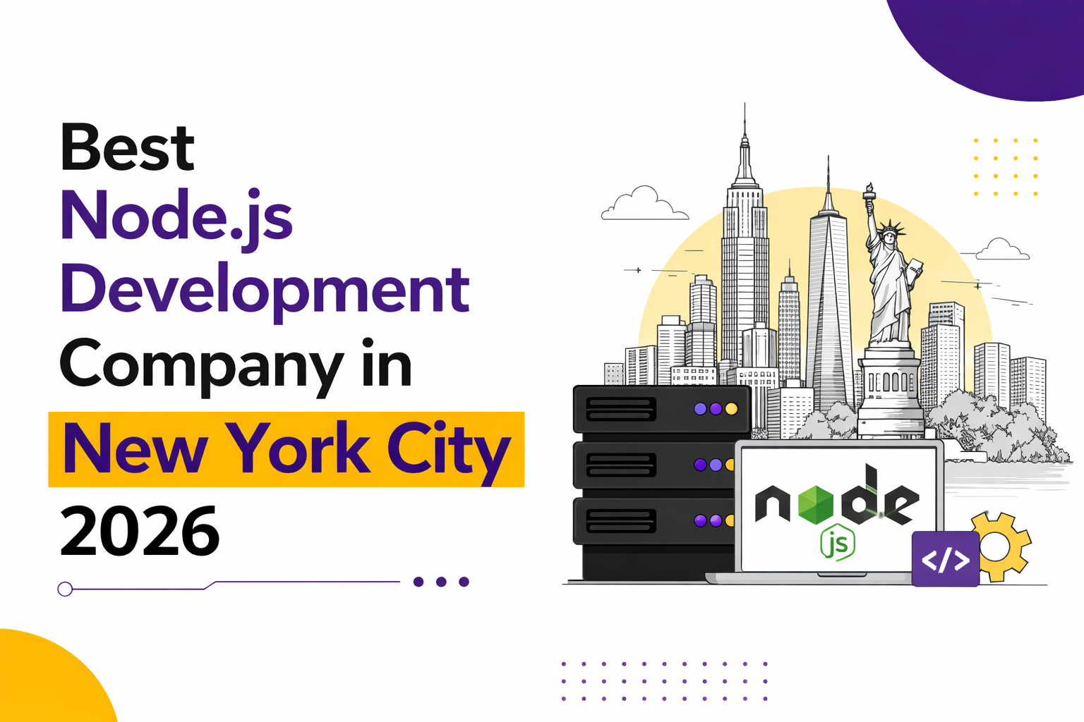 Best Node.js Development Company in New York City 2026