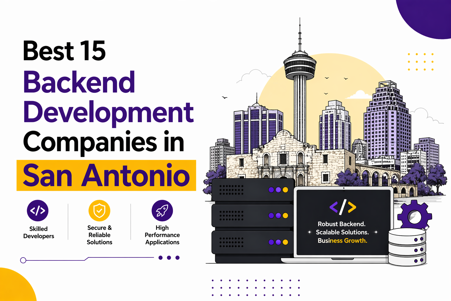 Best 15 Backend Development Companies in San Antonio