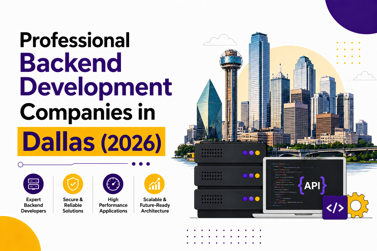 Professional Backend Development Companies in Dallas 2026