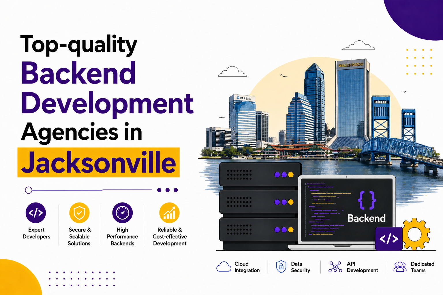 Top-quality Backend Development Agencies in Jacksonville