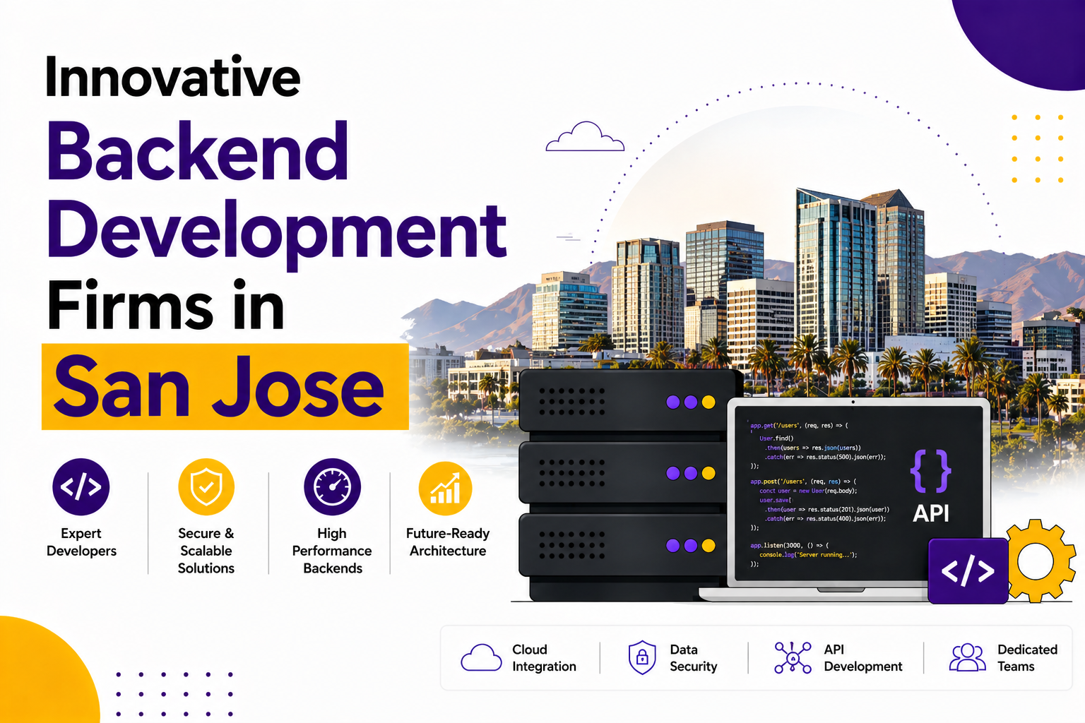Innovative Backend Development Firms in San Jose 