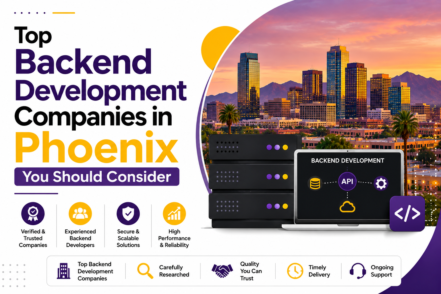 Top Backend Development Companies in Phoenix You Should Consider