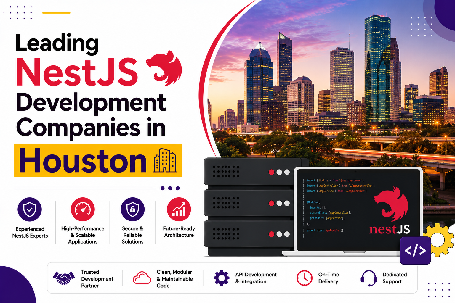 Leading NestJS Development Companies in Houston