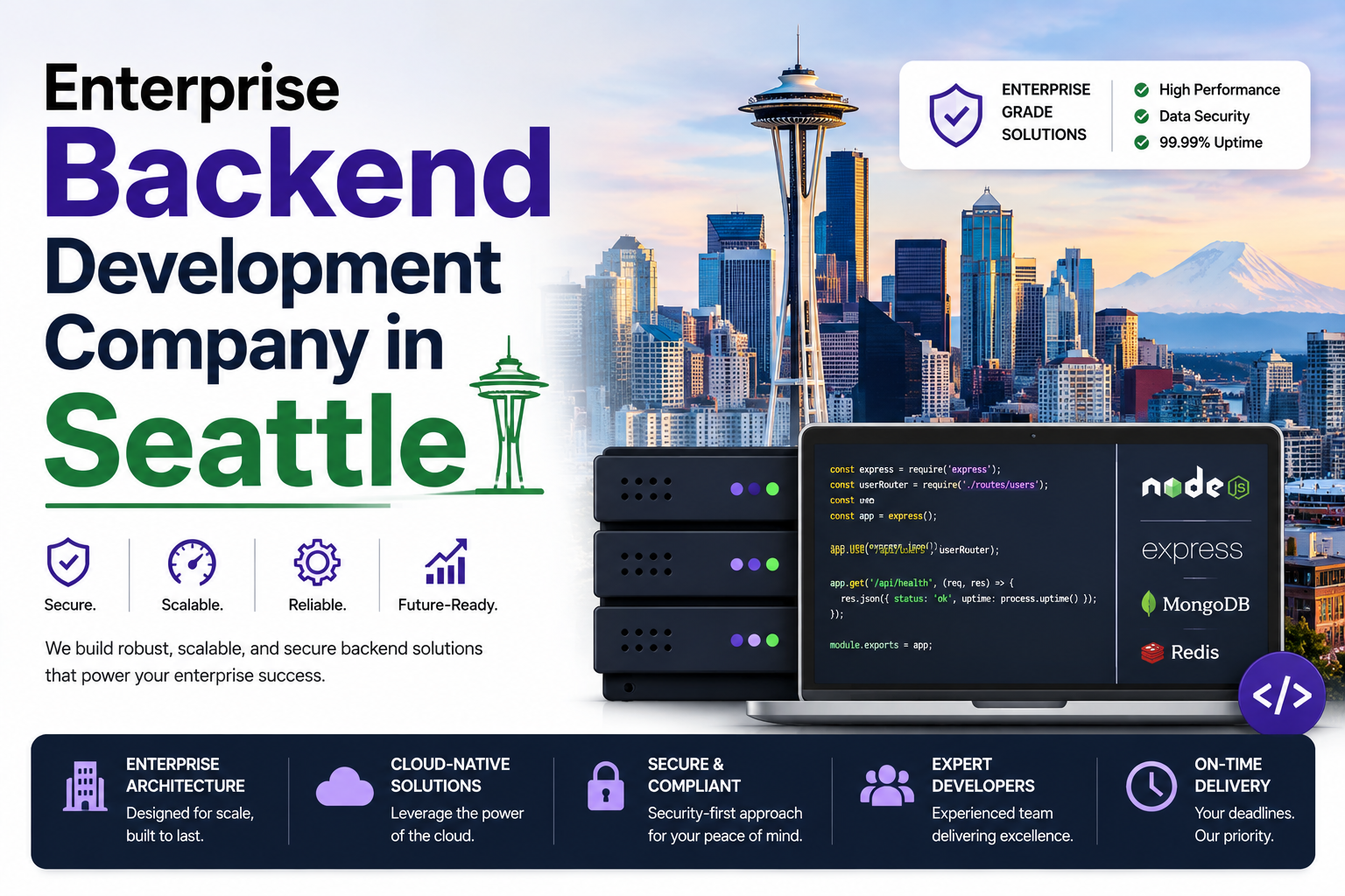 Enterprise Backend Development Company in Seattle 