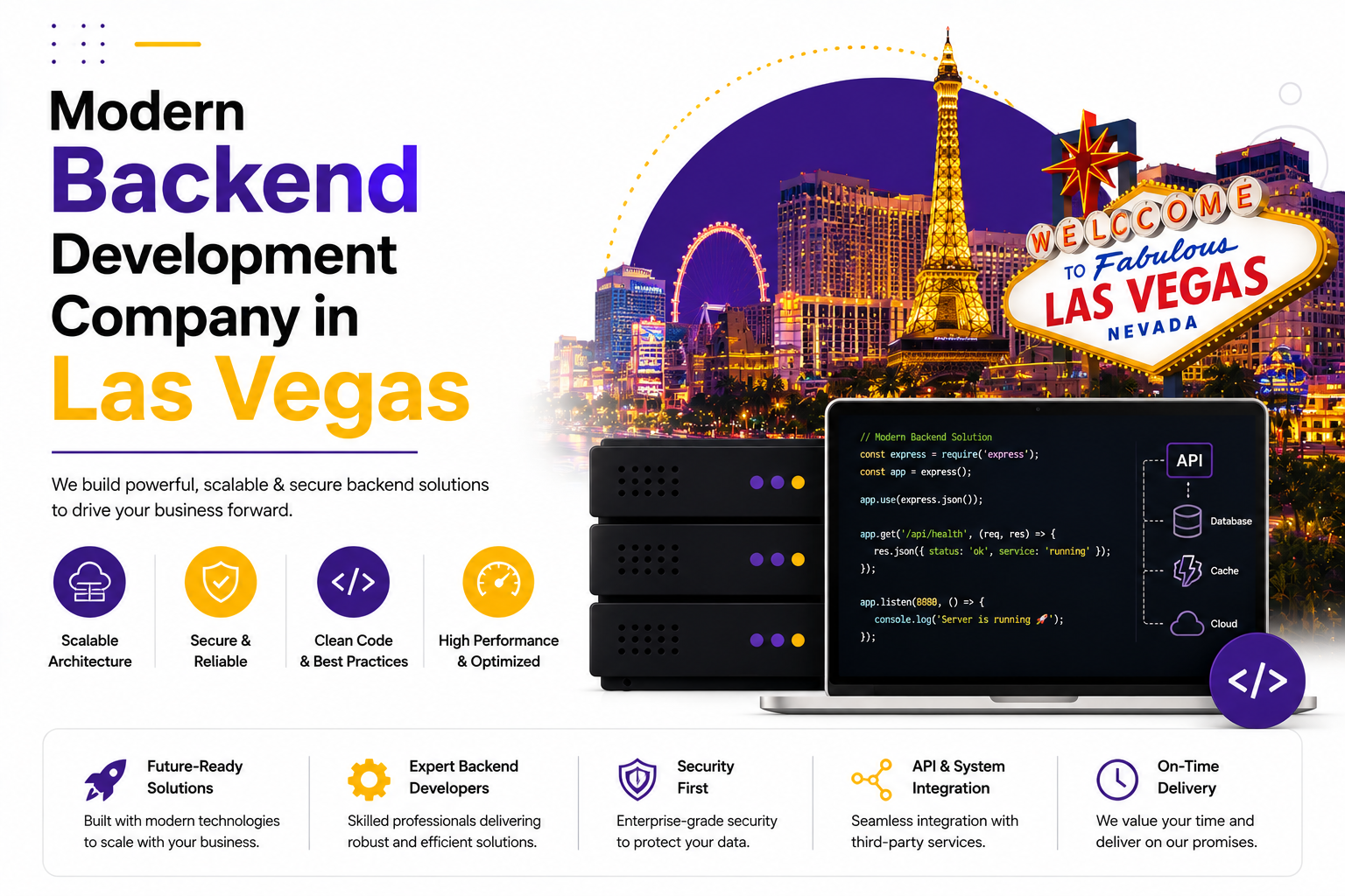 Modern Backend Development Company in Las Vegas