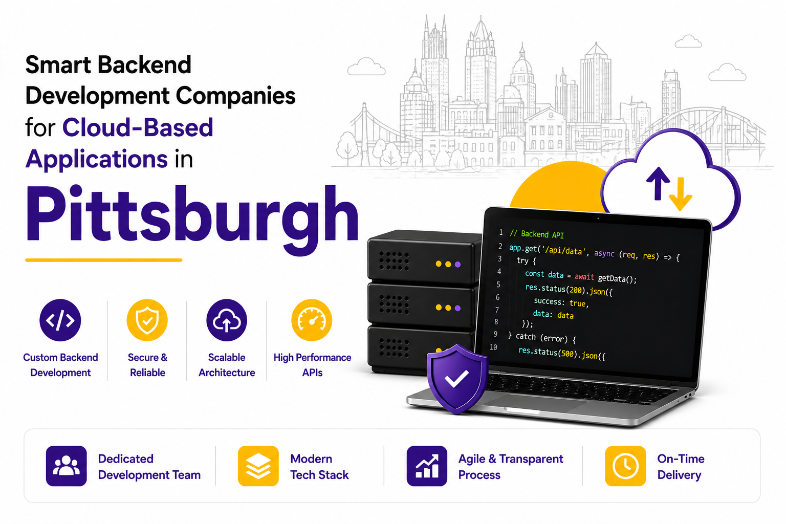 Smart Backend Development Companies for Cloud-Based Applications in Pittsburgh