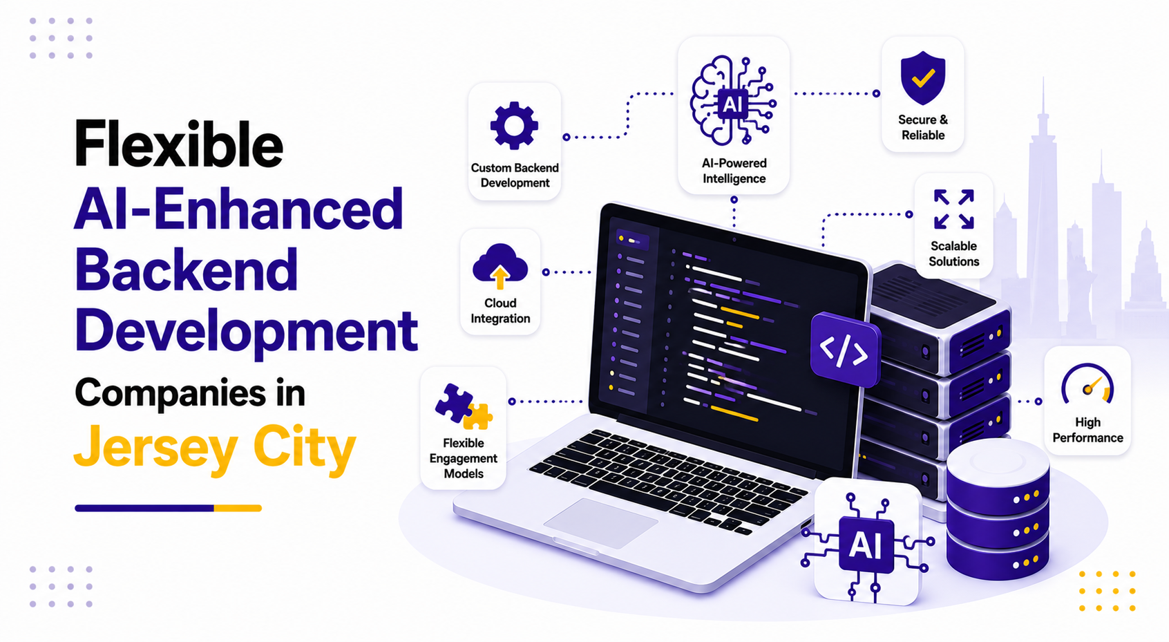 Flexible AI-Enhanced Backend Development Companies in Jersey City