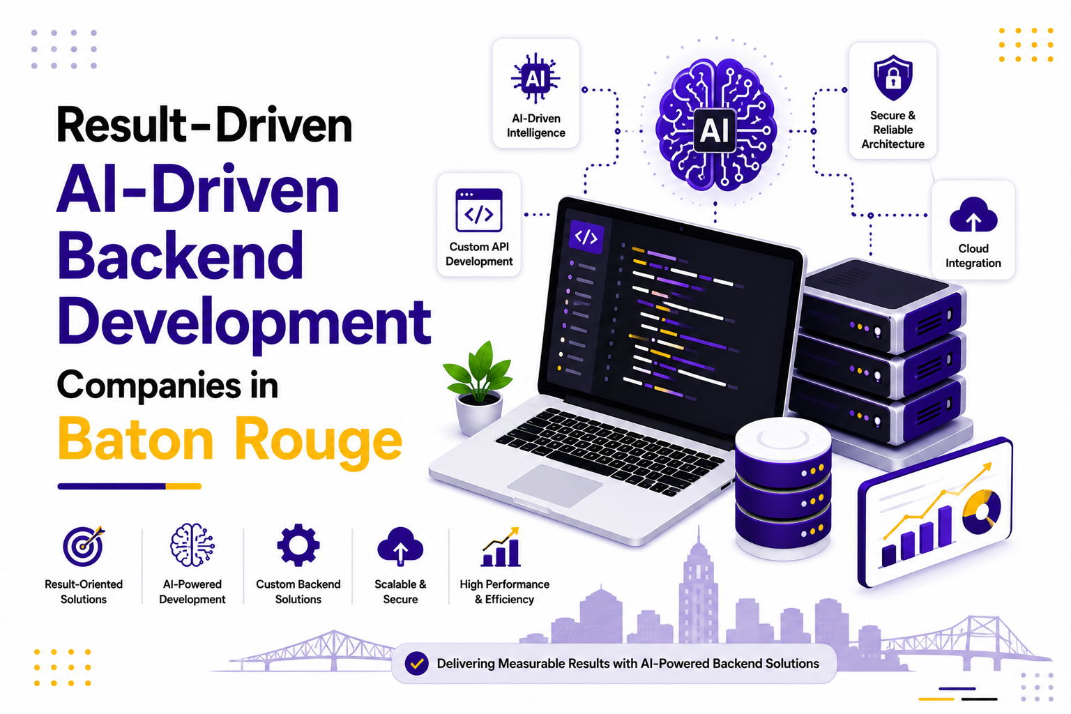 Result-Driven AI-Driven Backend Development Companies in Baton Rouge