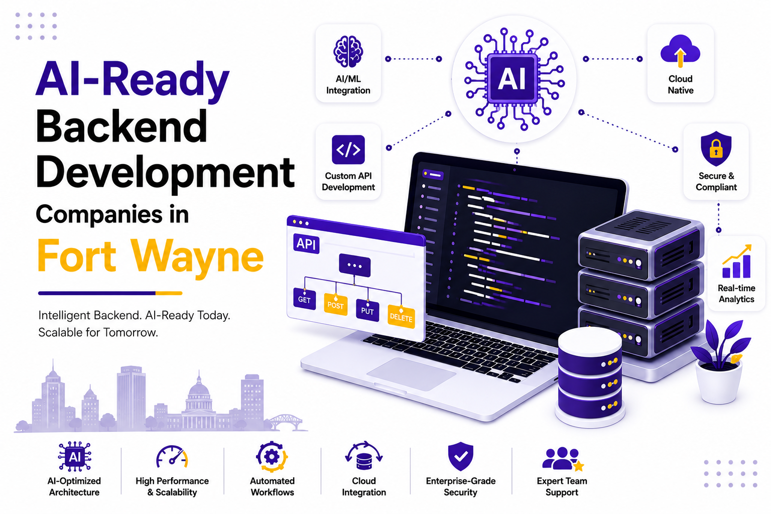 AI-Ready Backend Development Companies in Fort Wayne