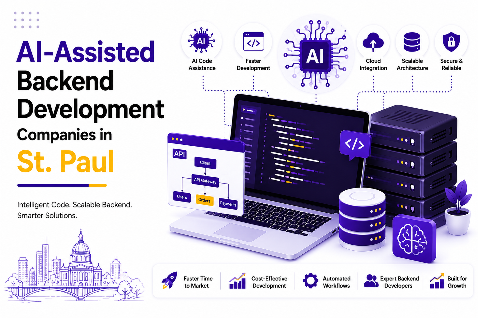 AI-Assisted Backend Development Companies in St.Paul