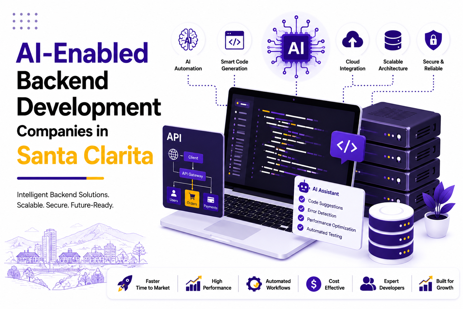 AI-Enabled Backend Development Companies in Santa Clarita