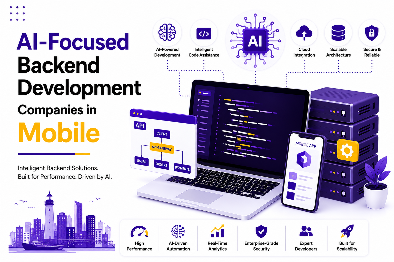 AI-Focused Backend Development Companies in Mobile