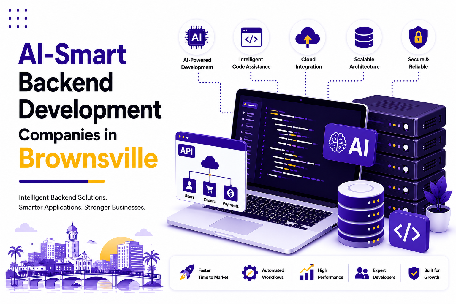 AI-Smart Backend Development Companies in Brownsville