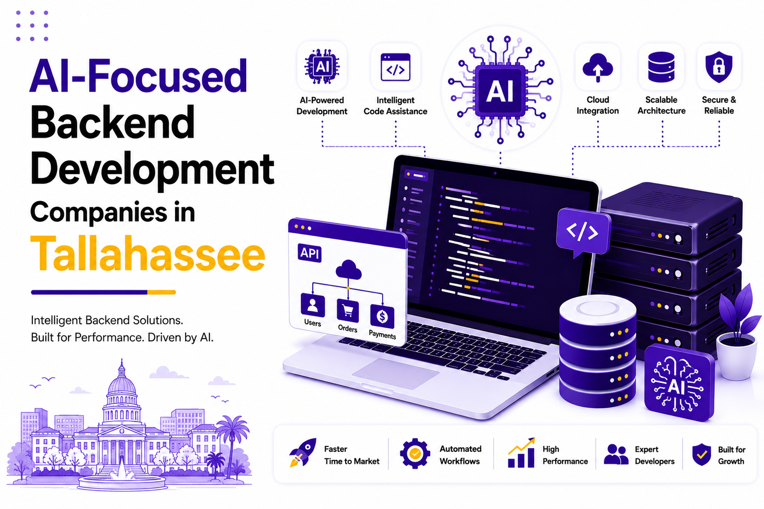 AI-Focused Backend Development Companies in Tallahassee