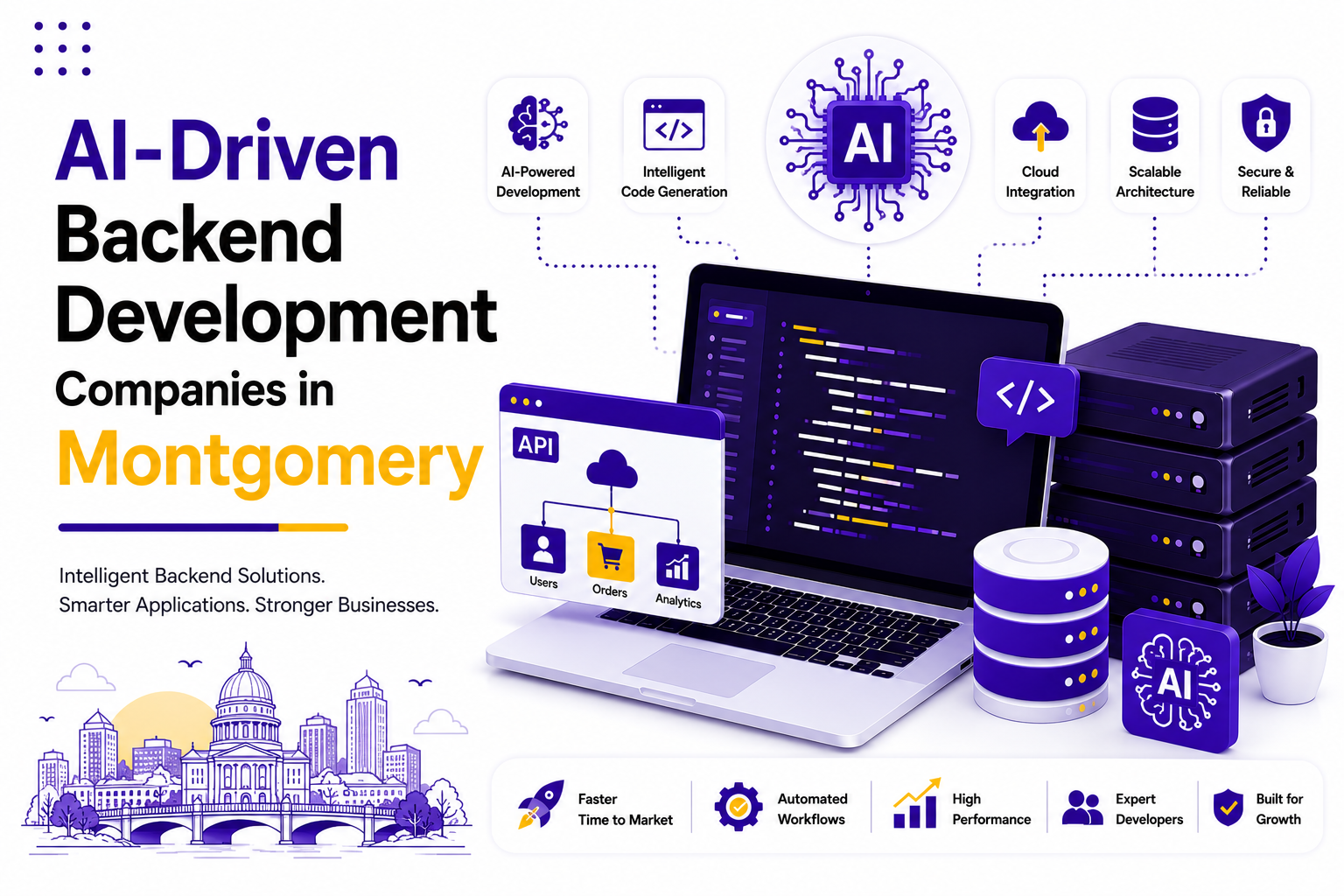 AI-Driven Backend Development Companies in Montgomery