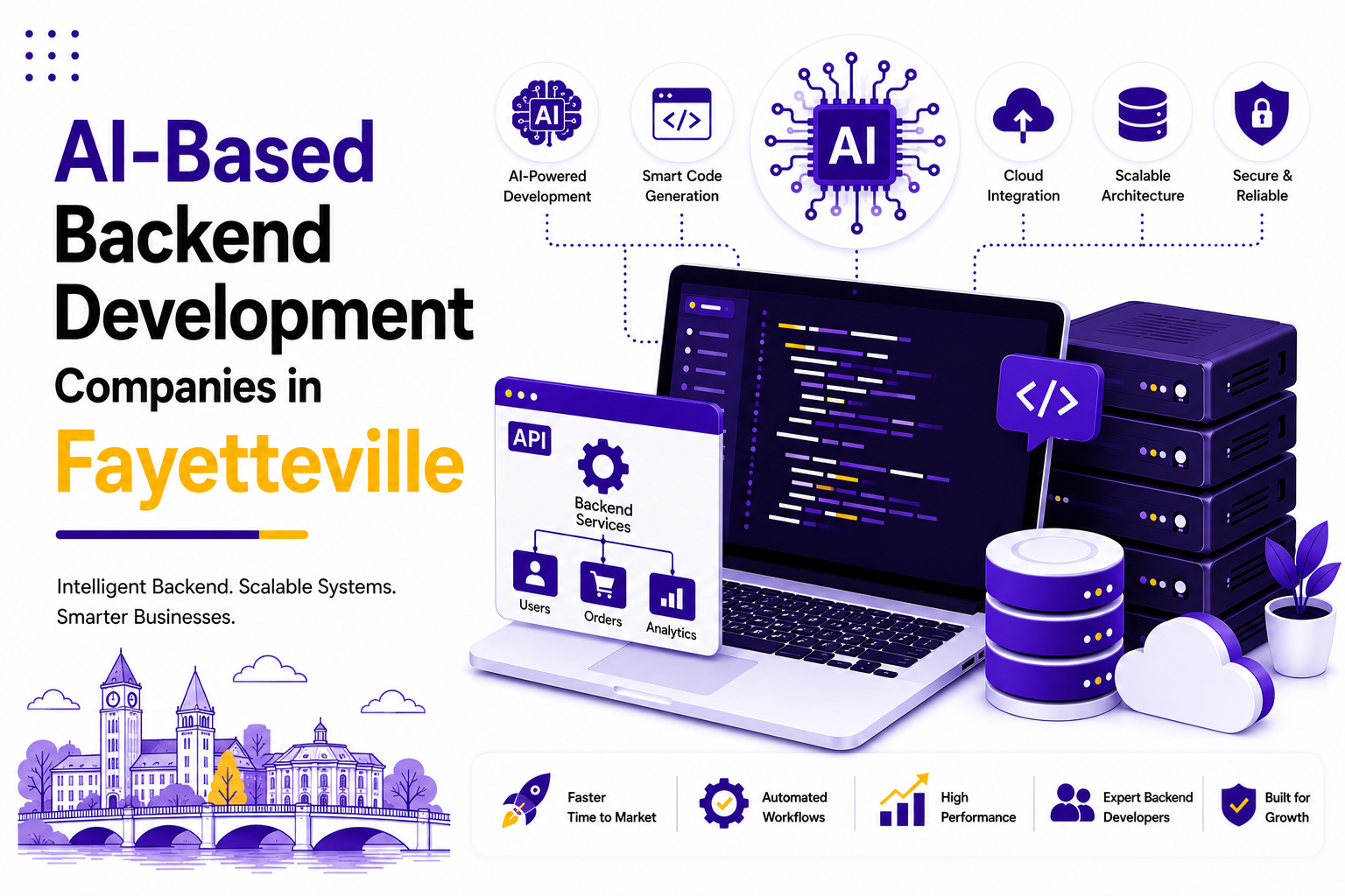 AI-Based Backend Development Companies in Fayetteville