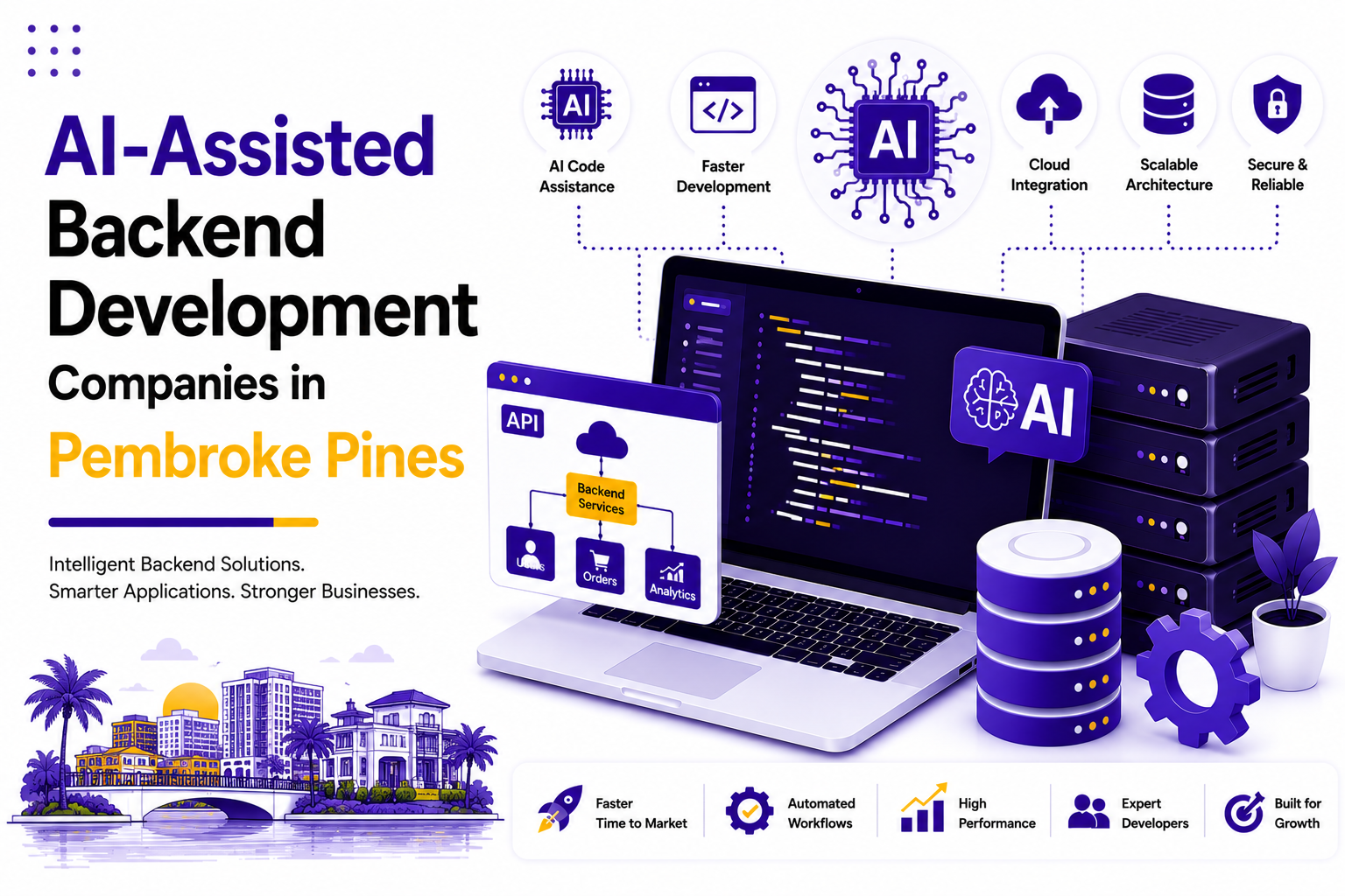 AI-Assisted Backend Development Companies in Pembroke Pines