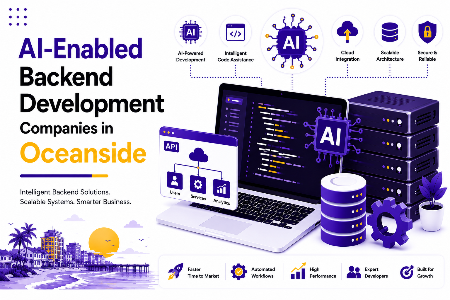 AI-Enabled Backend Development Companies in Oceanside