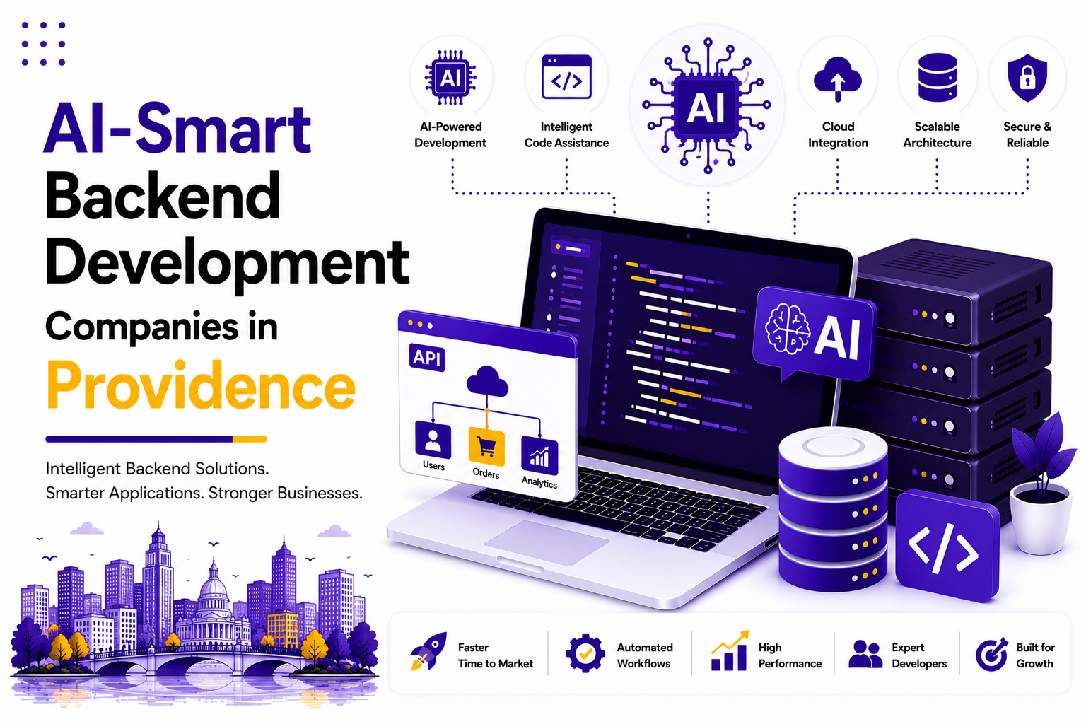 AI-Smart Backend Development Companies in Providence