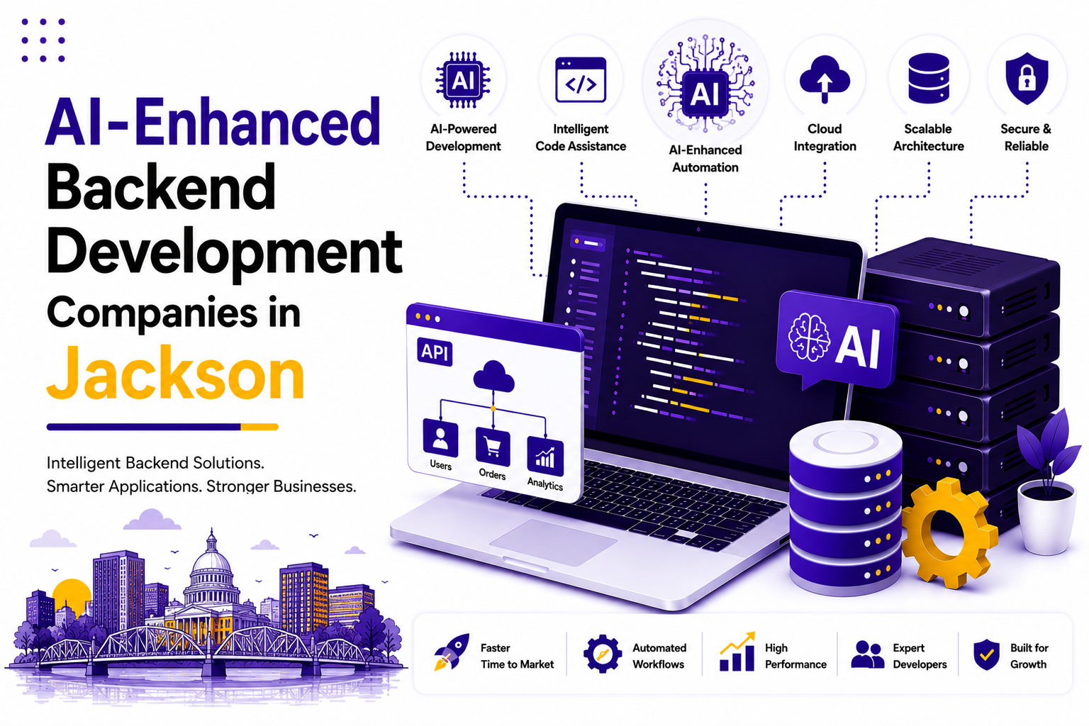 AI-Enhanced Backend Development Companies in Jackson