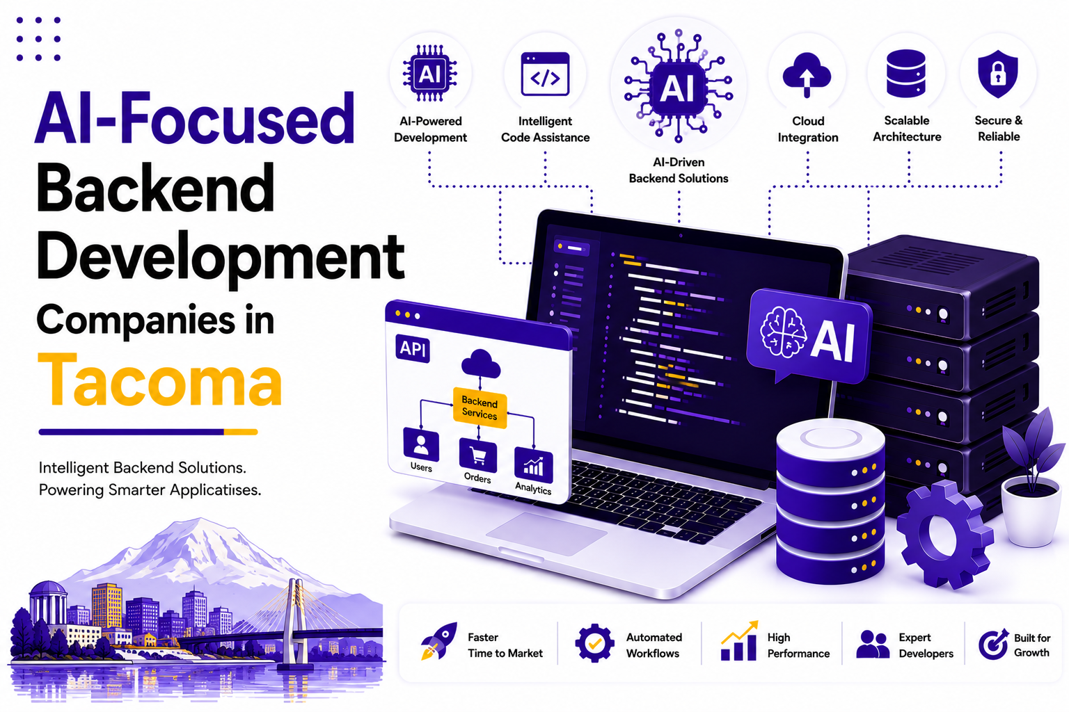 AI-Focused Backend Development Companies in Tacoma
