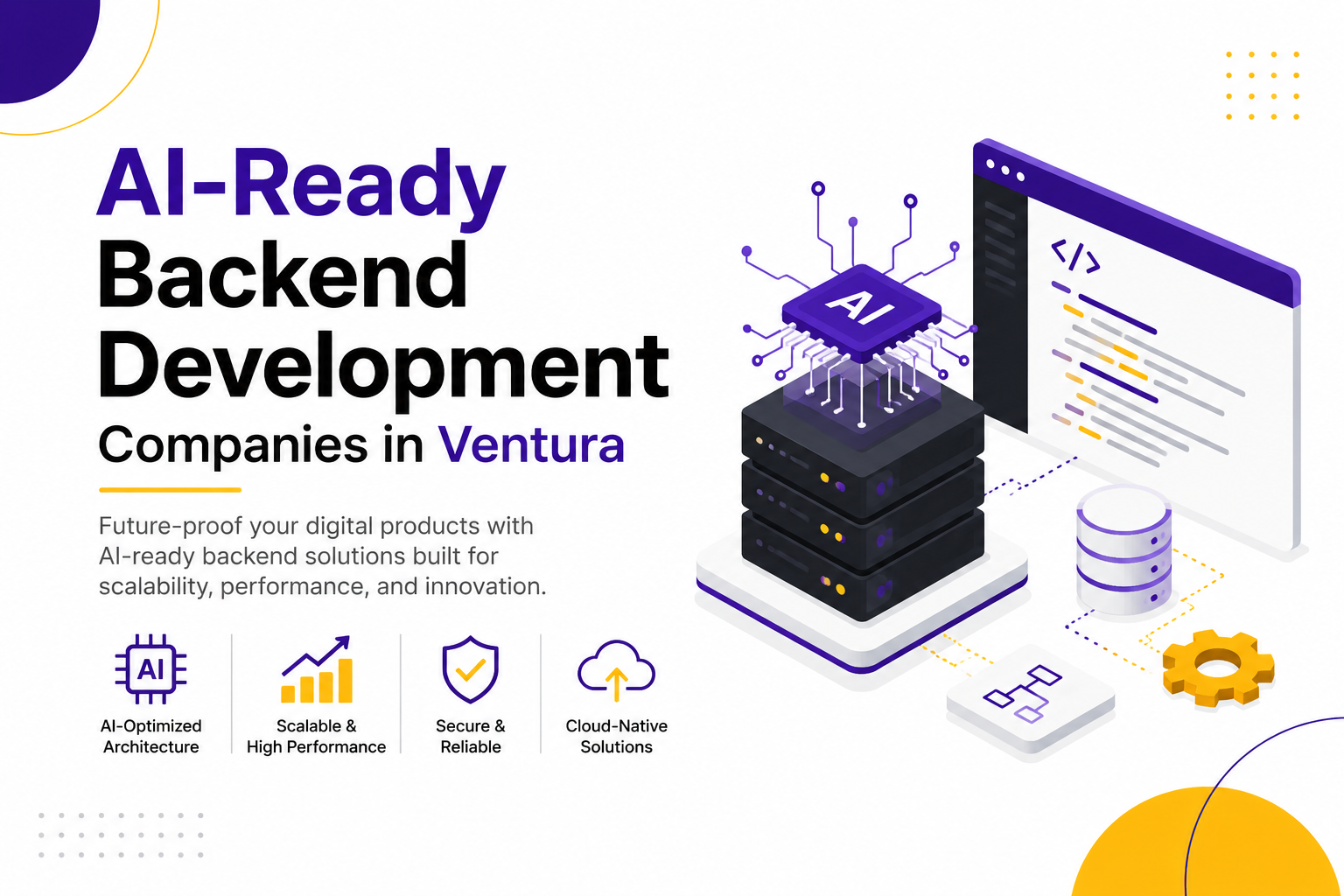 AI-Ready Backend Development Companies in Ventura