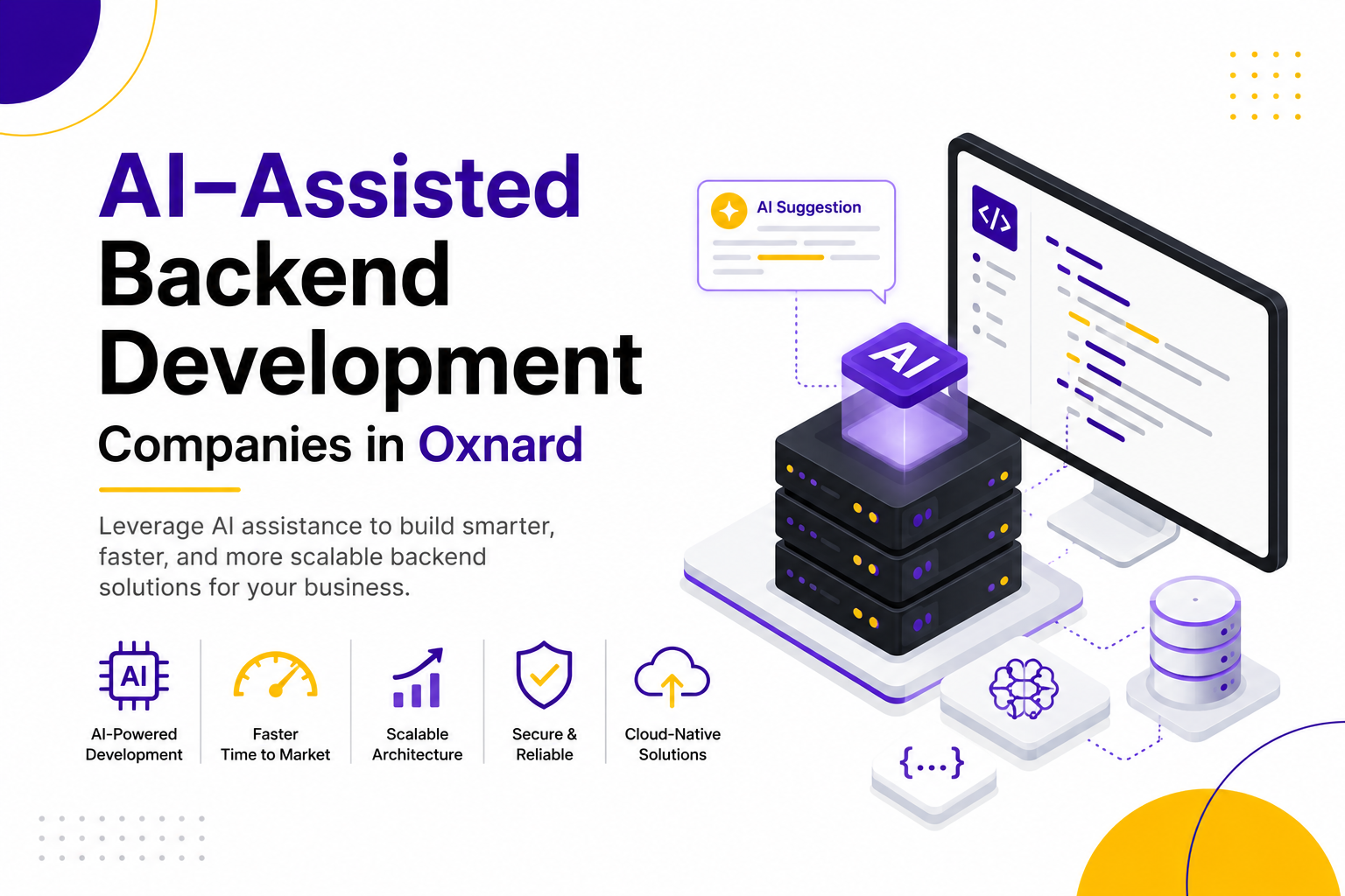 AI-Assisted Backend Development Companies in Oxnard