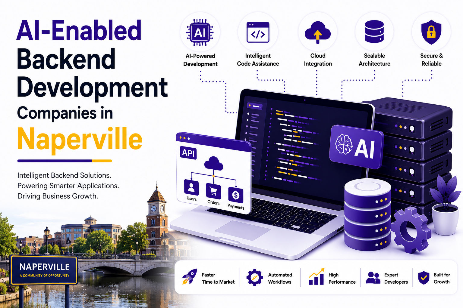 AI-Enabled Backend Development Companies in Naperville