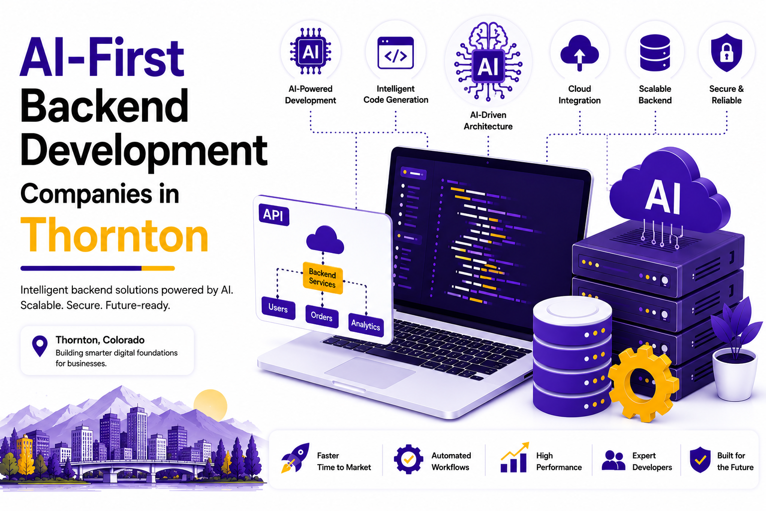 AI-First Backend Development Companies in Thornton