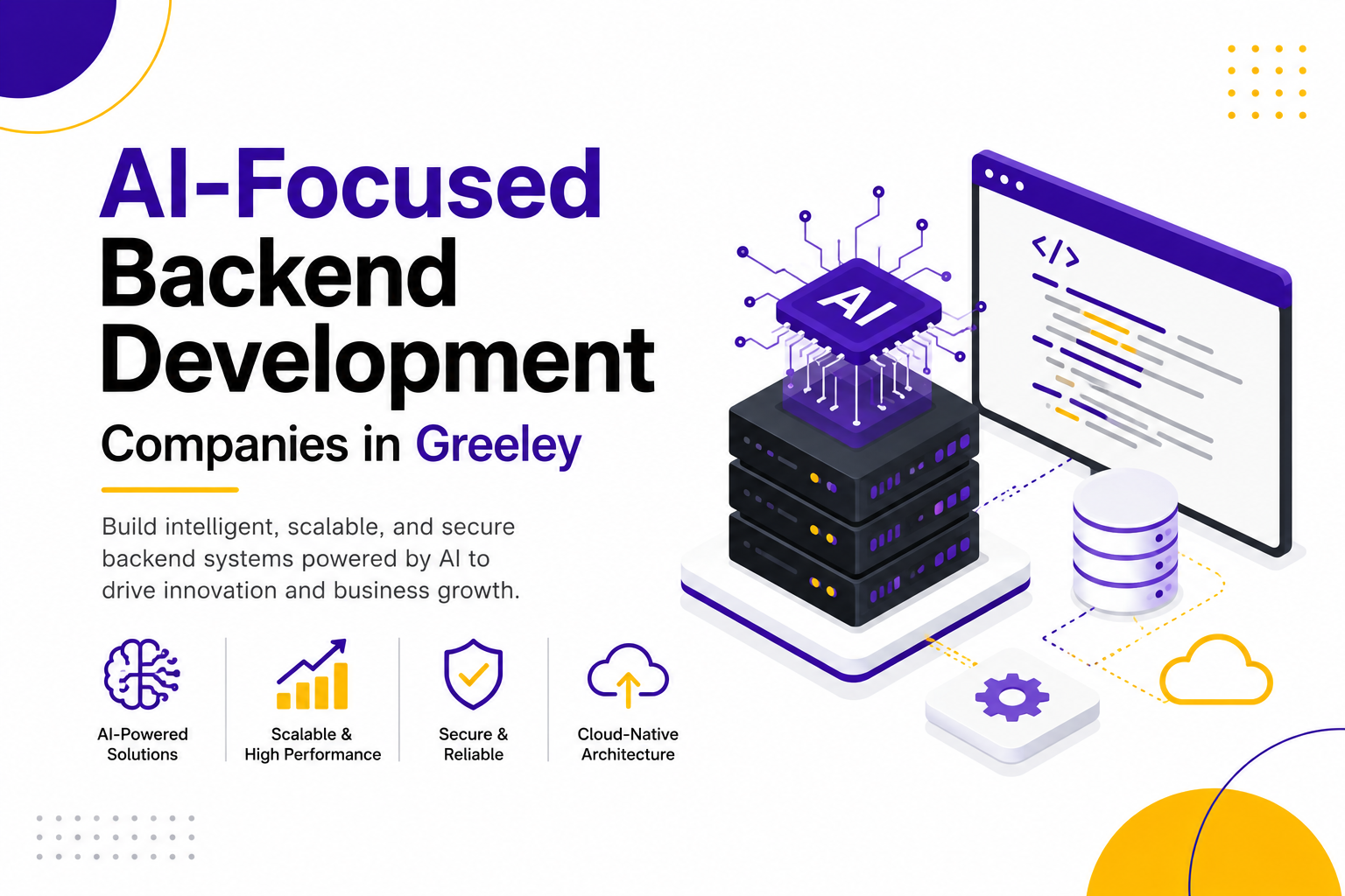AI-Focused Backend Development Companies in Greeley
