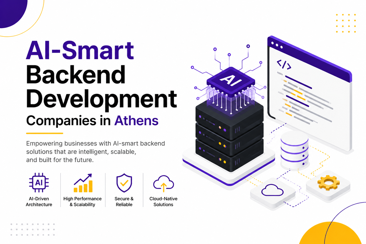 AI-Smart Backend Development Companies in Athens