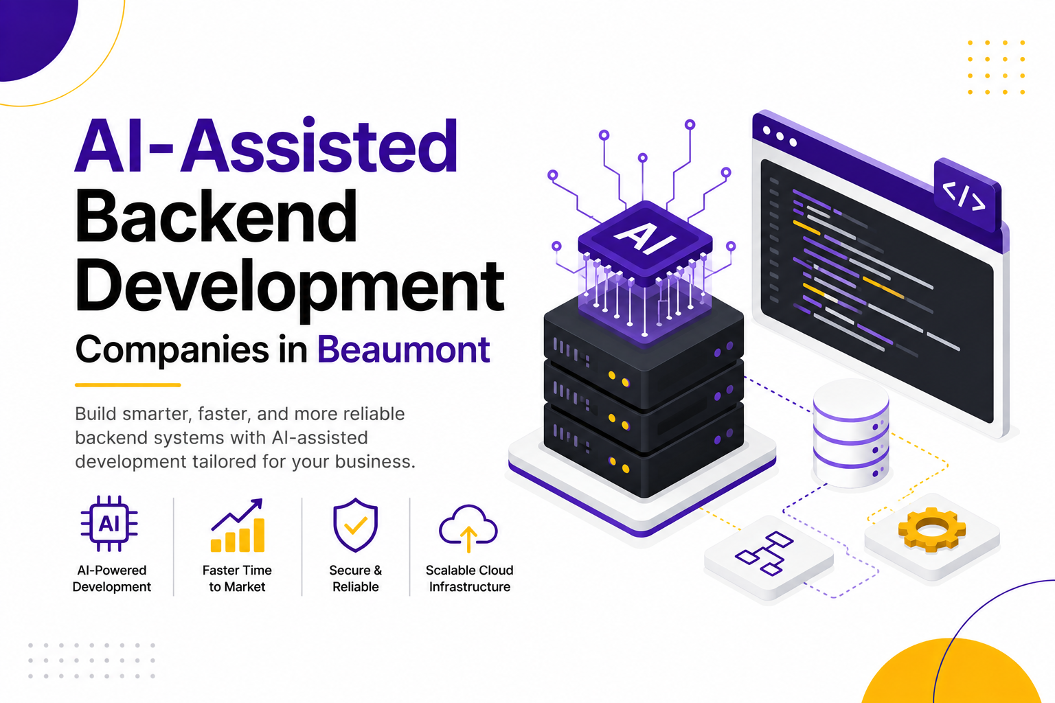 AI-Enhanced Backend Development Companies in Round Rock