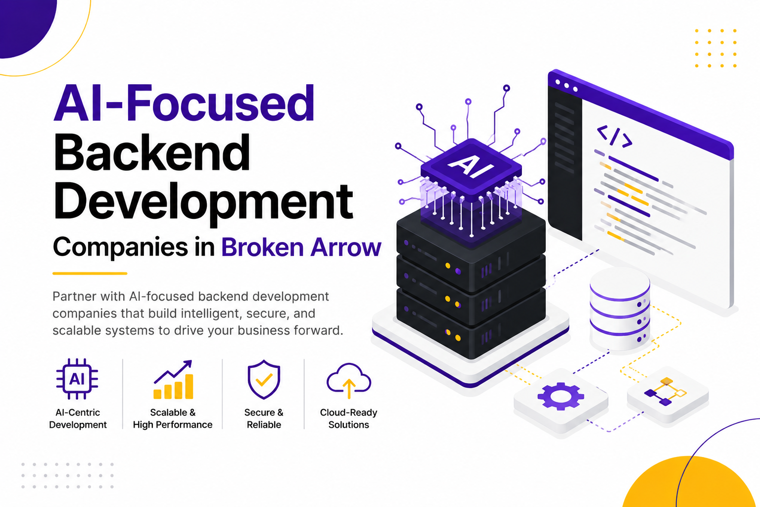 AI-Focused Backend Development Companies in Broken Arrow