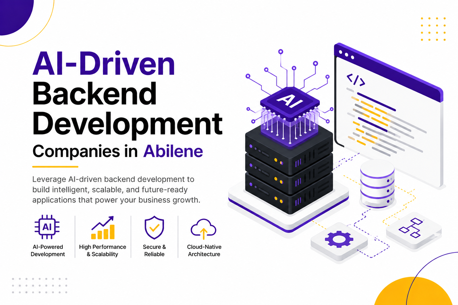 AI-Driven Backend Development Companies in Abilene
