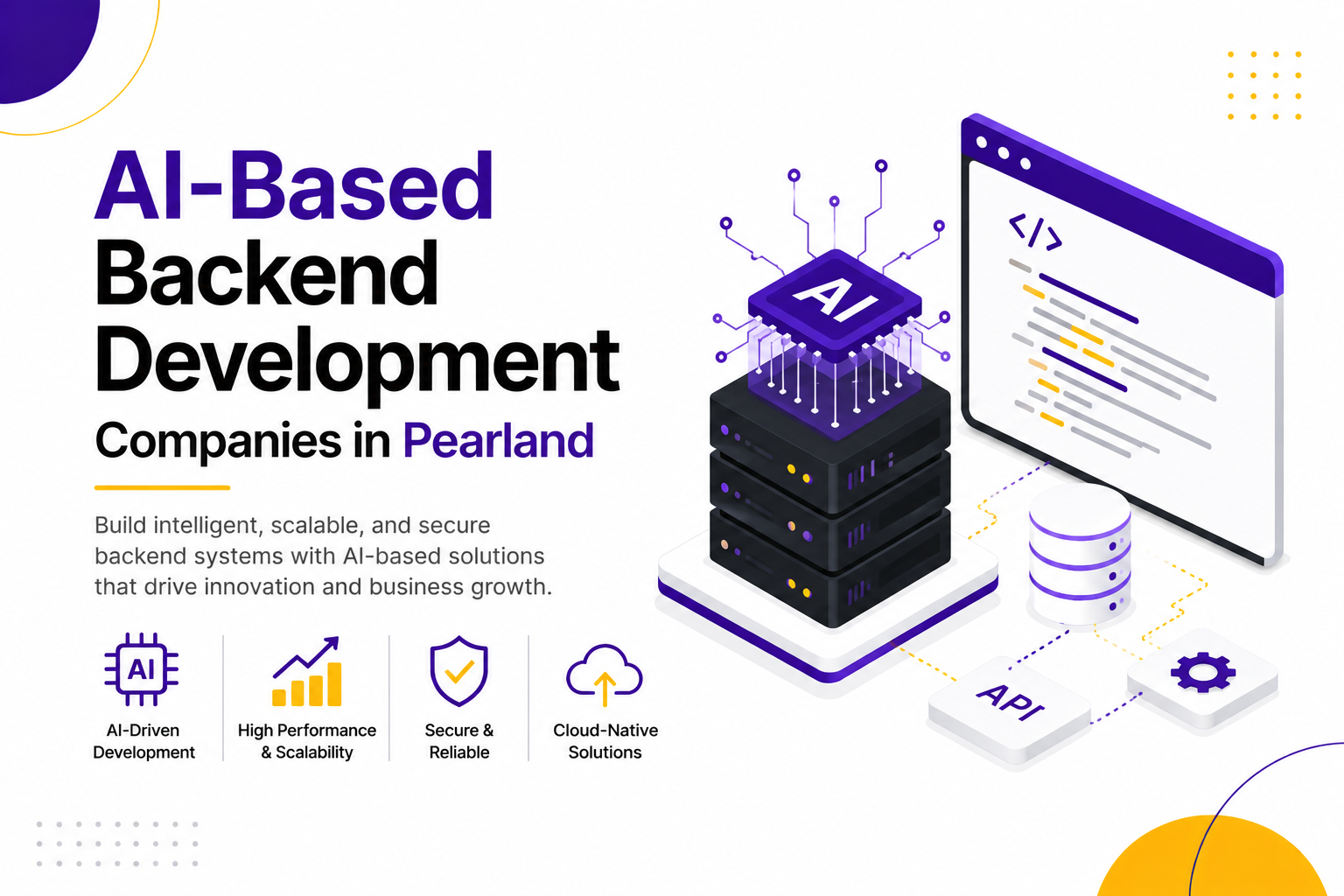 AI-Based Backend Development Companies in Pearland