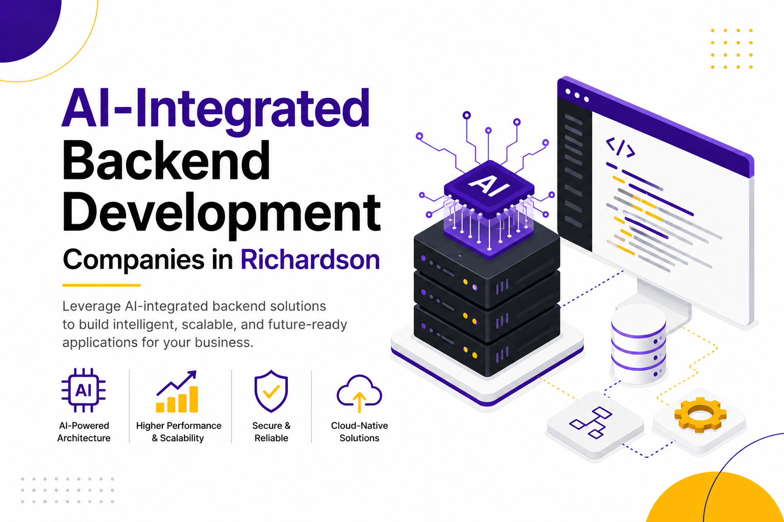 AI-Integrated Backend Development Companies in Richardson