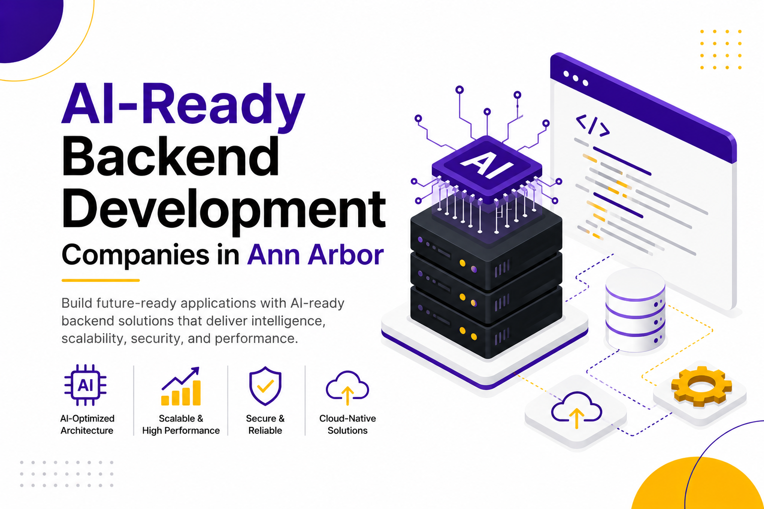 AI-Ready Backend Development Companies in Ann Arbor