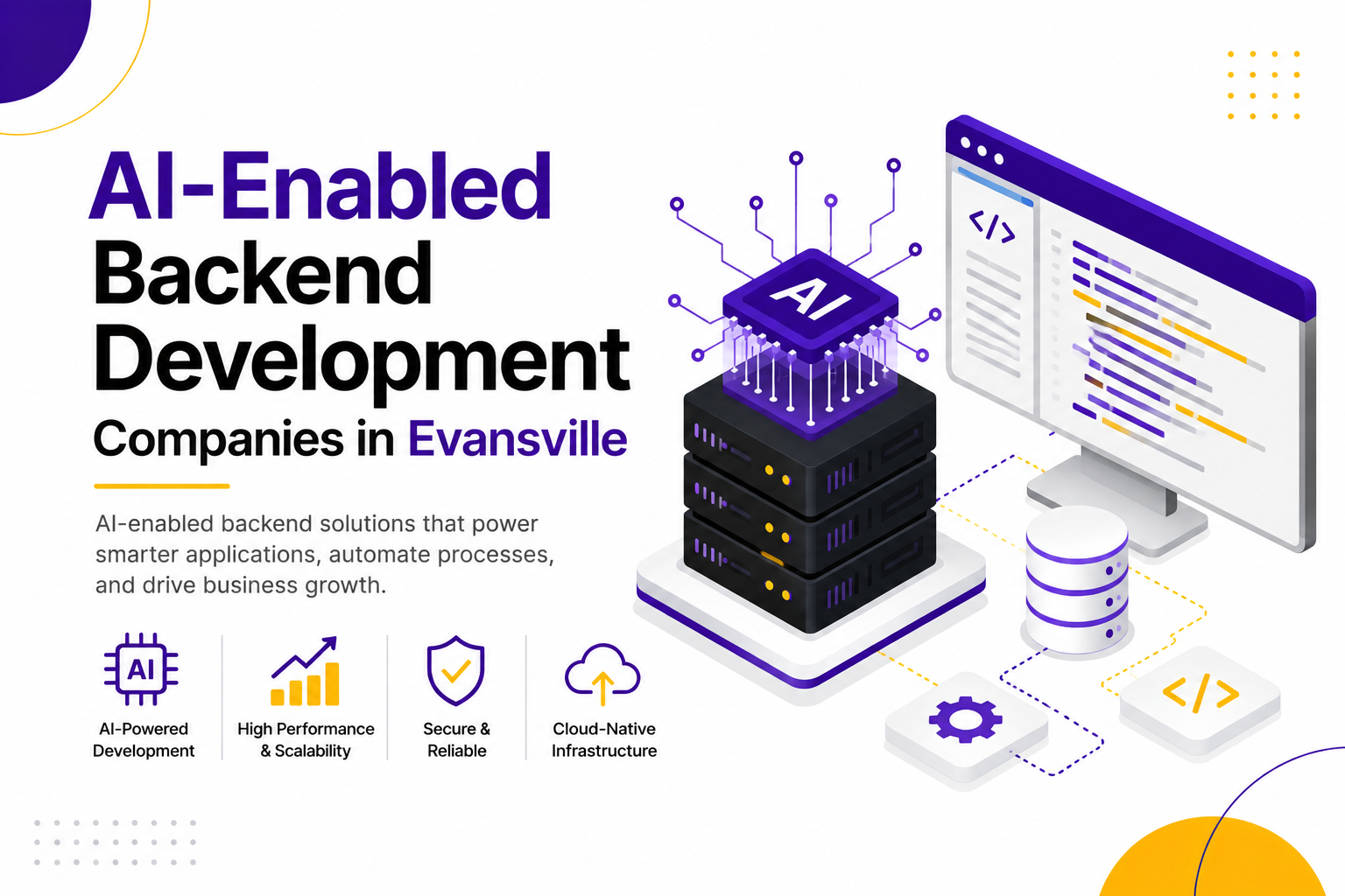 AI-Enabled Backend Development Companies in Evansville