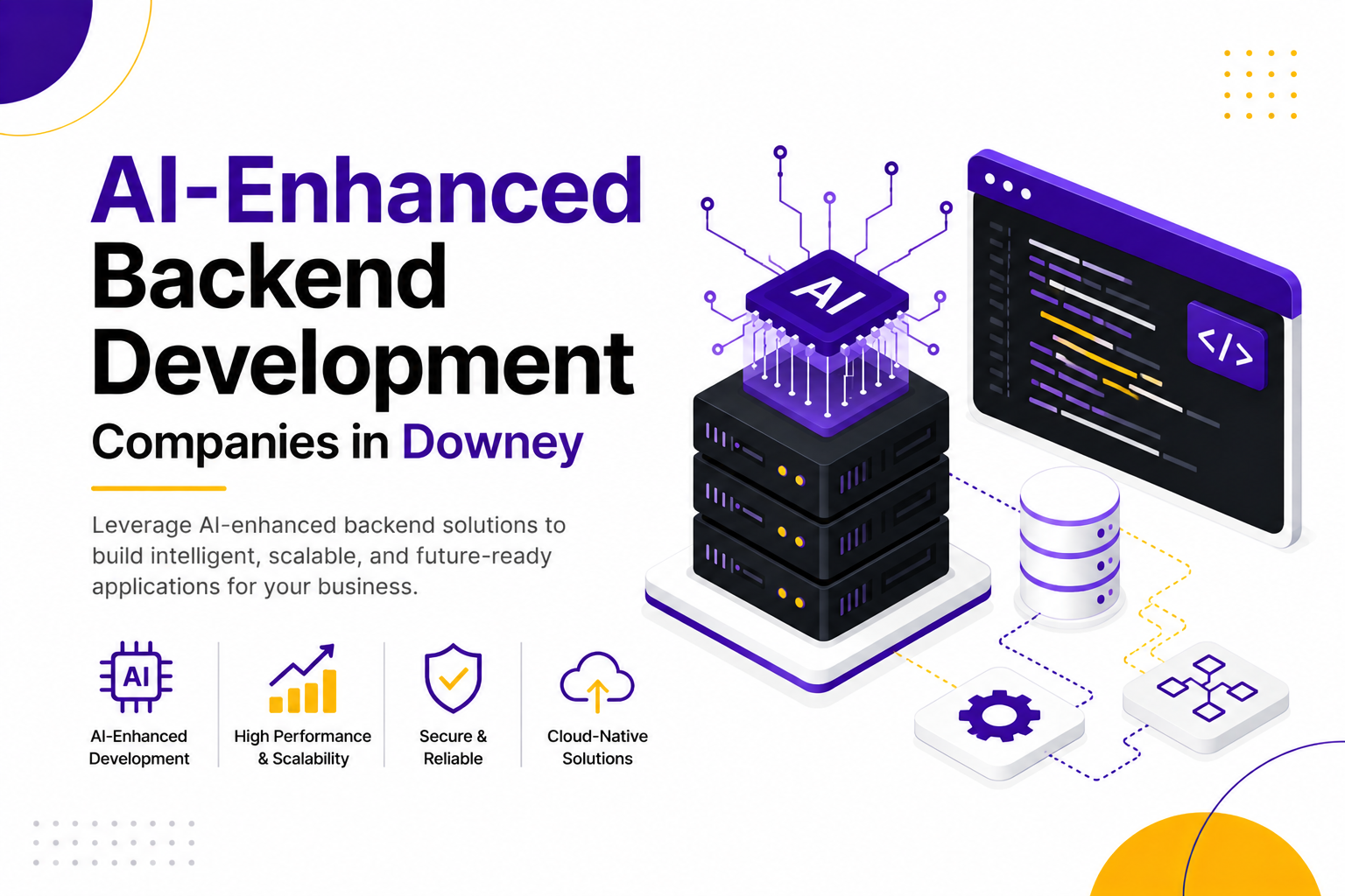 AI-Enhanced Backend Development Companies in Downey