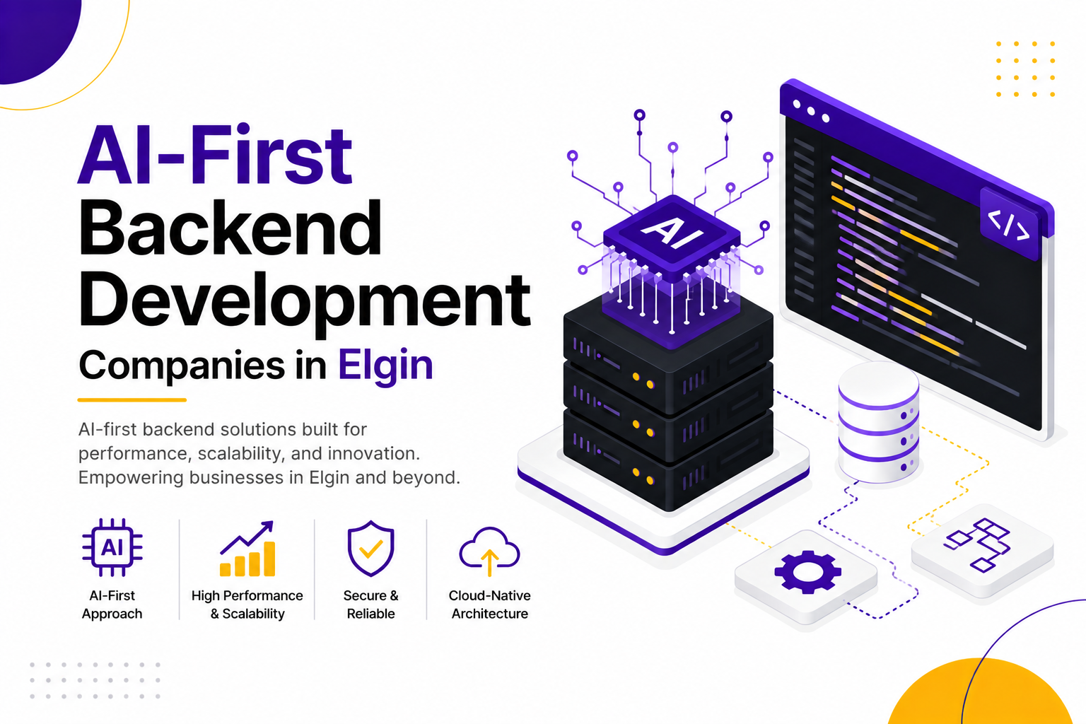 AI-First Backend Development Companies in Elgin