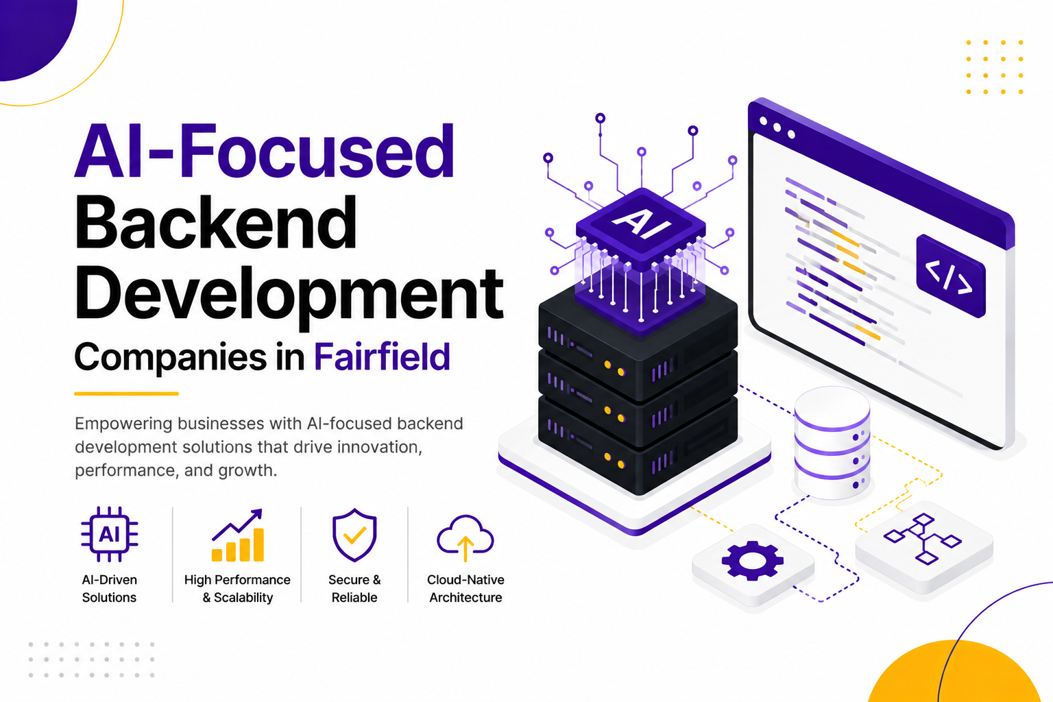 AI-Focused Backend Development Companies in Fairfield