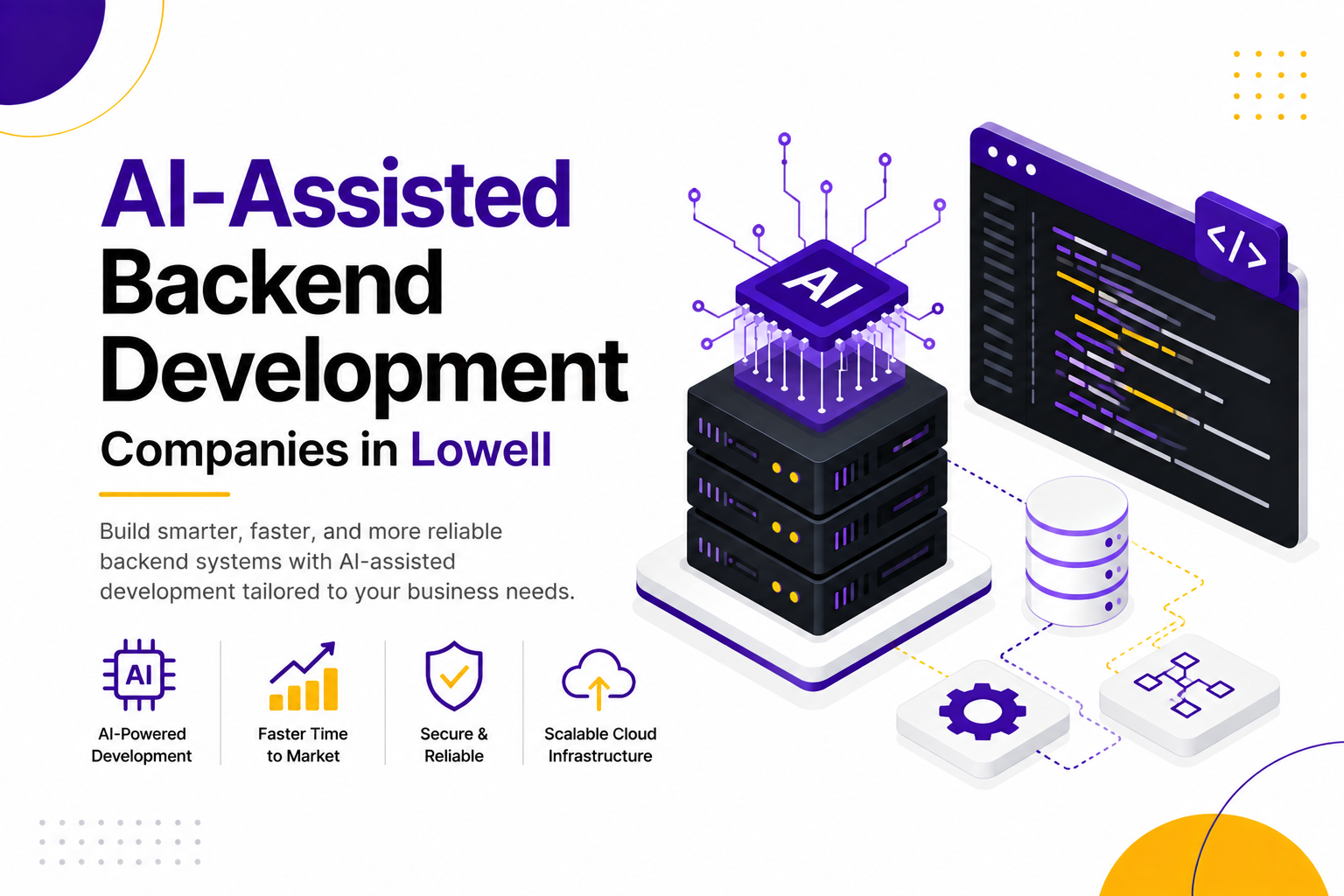 AI-Assisted Backend Development Companies in Lowell