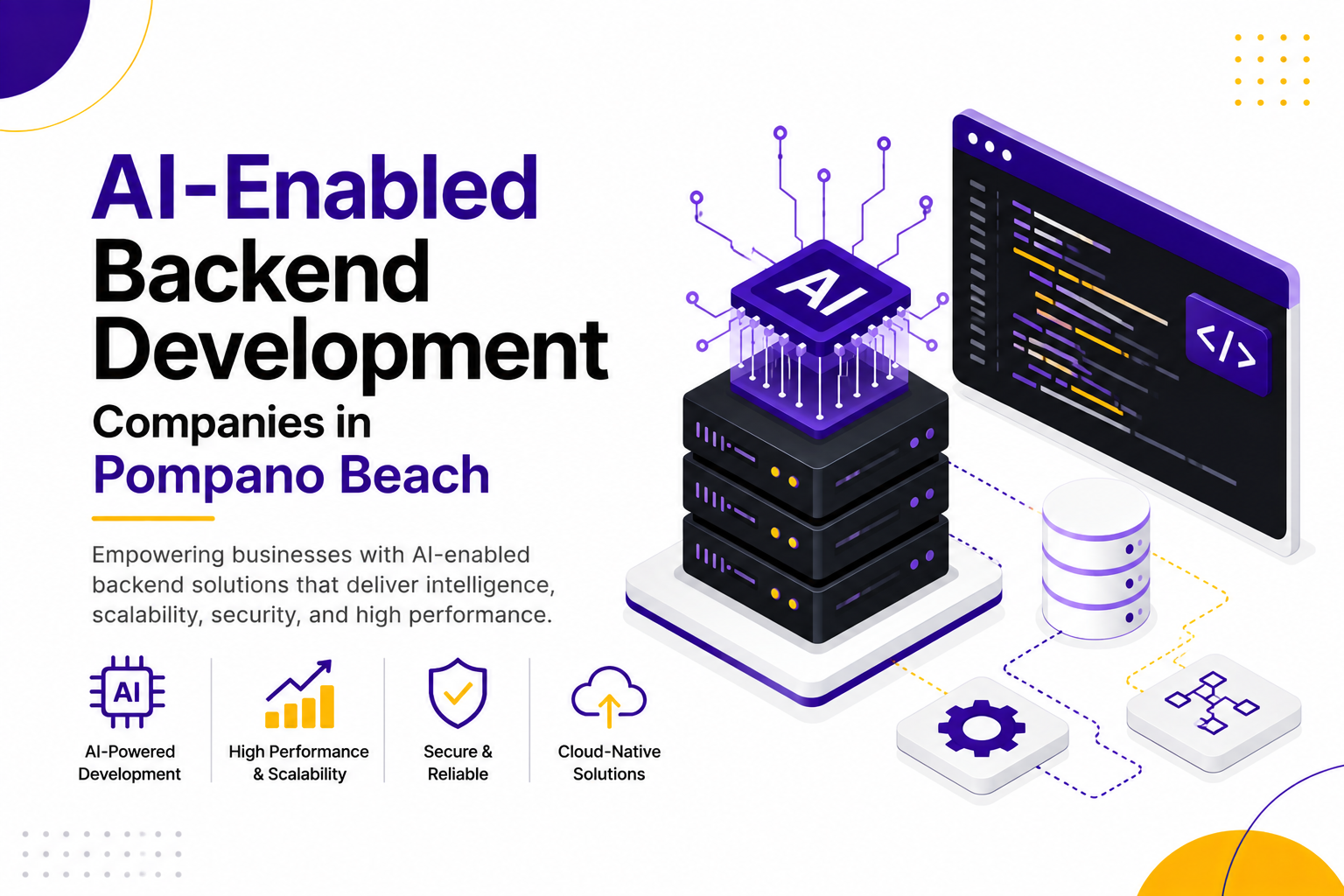 AI-Enabled Backend Development Companies in Pompano Beach 