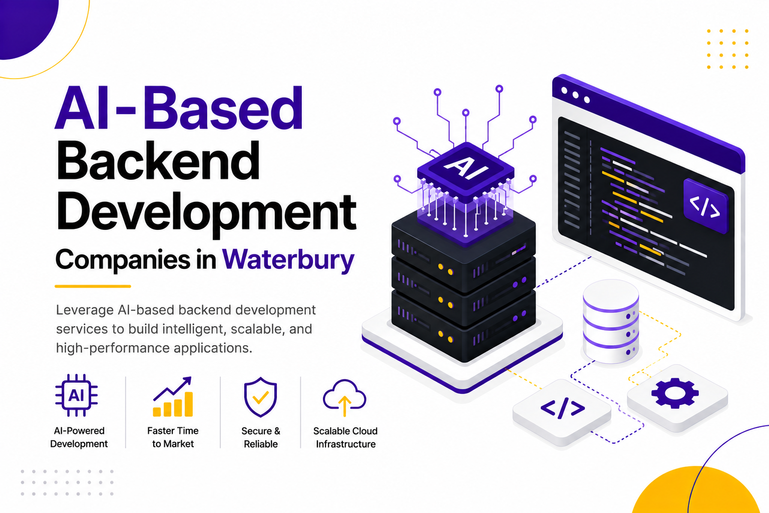 AI-Based Backend Development Companies in Waterbury