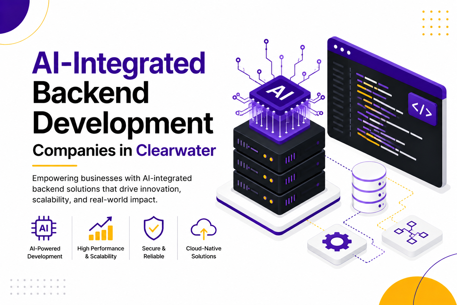 AI-Integrated Backend Development Companies in Clearwater