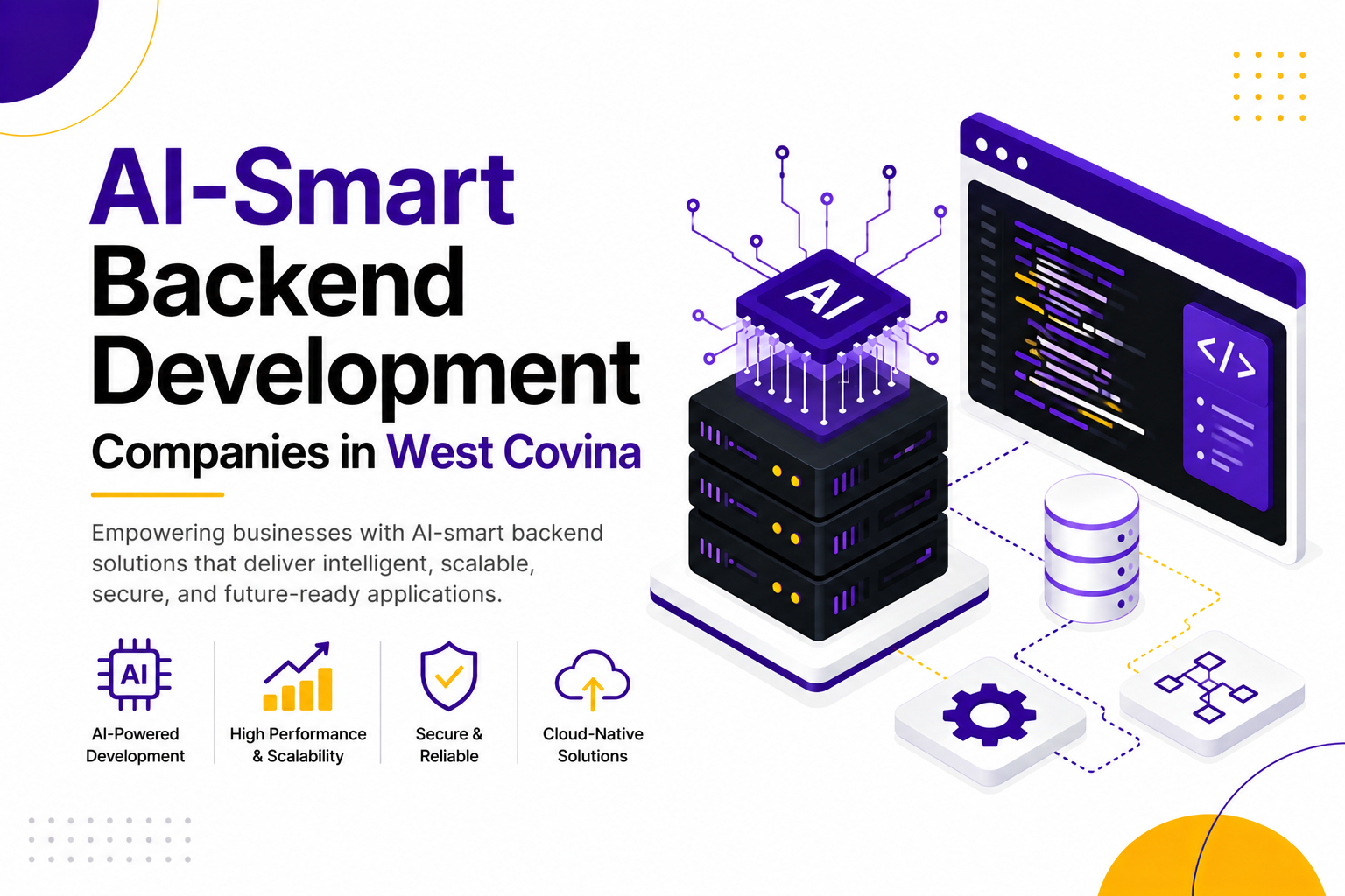 AI-Smart Backend Development Companies in West Covina